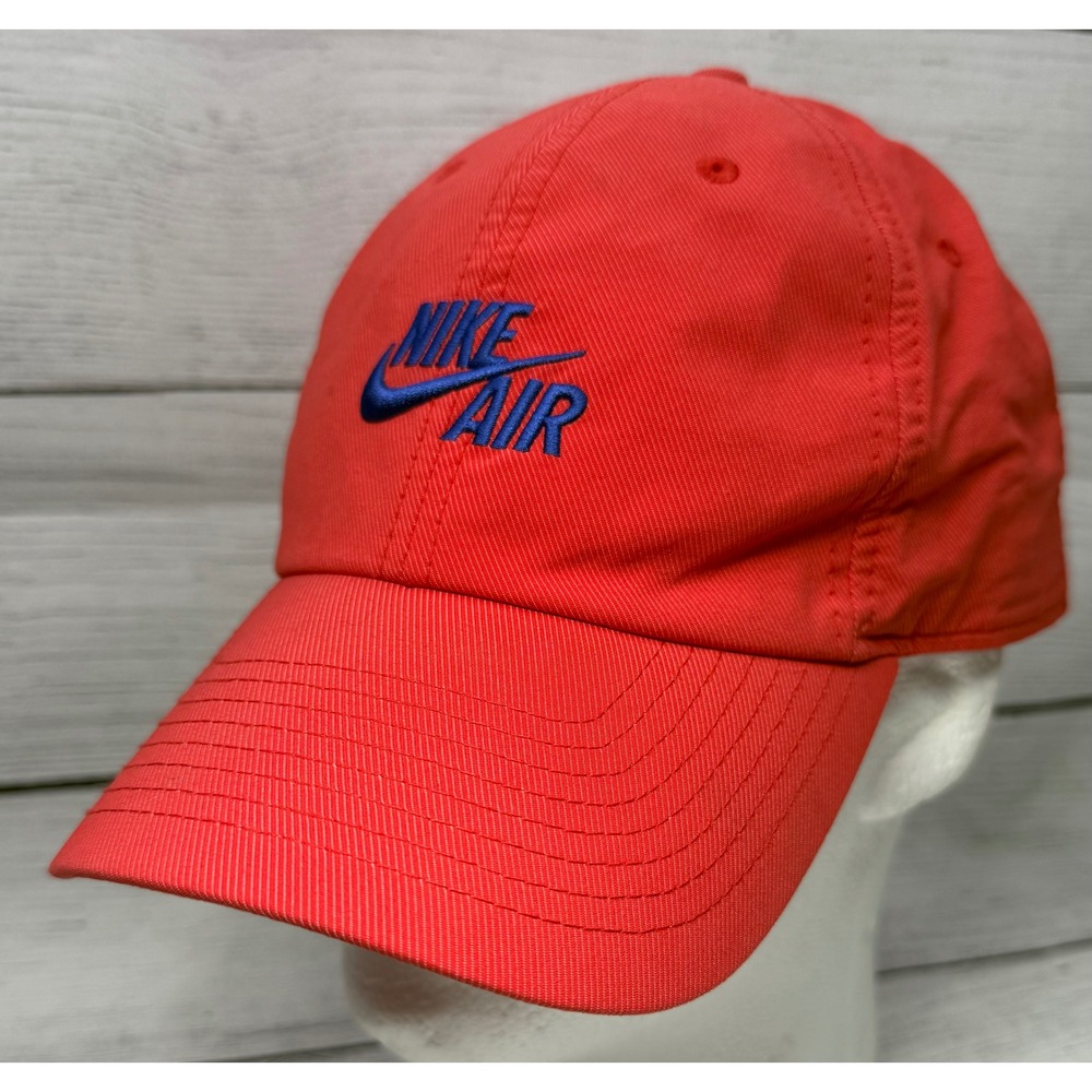 Nike Air Red Baseball Cap Snapback Adjustable Cotton Sportswear